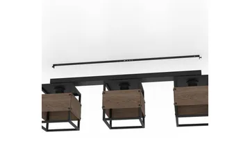 Taklampe Eglo Evesham - Svart/Brun - Belysning - Innendørsbelysning & Lamper - Taklampe - Takplafond