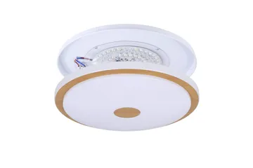 Taklampe Eglo Lanciano 1 380 mm - Hvit/Brun - Belysning - Innendørsbelysning & Lamper - Taklampe - Takplafond