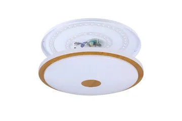 Taklampe Eglo Lanciano 1 480 mm - Hvit/Brun - Belysning - Innendørsbelysning & Lamper - Taklampe - Takplafond