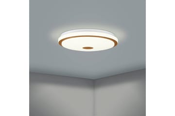 Taklampe Eglo Lanciano 1 480 mm - Hvit/Brun - Belysning - Innendørsbelysning & Lamper - Taklampe - Takplafond