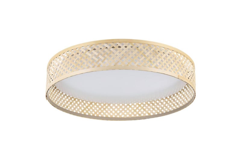 Taklampe Eglo Luppineria Ø380 mm hvit brun, Hvit/Brun