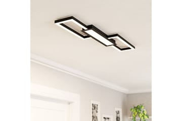 Taklampe Eglo Monirote Svart Hvit - Hvit - Belysning - Innendørsbelysning & Lamper - Taklampe - Takplafond