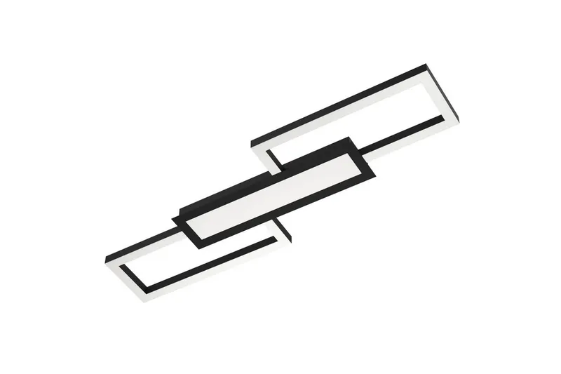 Taklampe Eglo Monirote Svart Hvit, Hvit