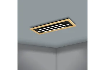 Taklampe Eglo Tirrenara 780x305 mm - Svart/Brun - Belysning - Innendørsbelysning & Lamper - Taklampe - Takplafond