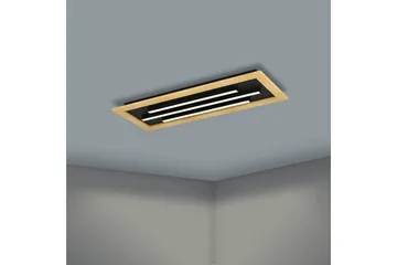 Taklampe Eglo Tirrenara 780x305 mm - Svart/Brun - Belysning - Innendørsbelysning & Lamper - Taklampe - Takplafond
