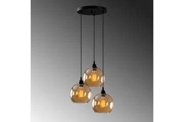 Taklampe Elanorstead Tre Gull / Svart - Gull/Svart - Belysning - Innendørsbelysning & Lamper - Taklampe - Kjøkkenlampe & taklampe kjøkken