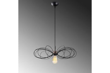 Taklampe Emrith Svart - Svart - Belysning - Innendørsbelysning & Lamper - Taklampe - Kjøkkenlampe & taklampe kjøkken