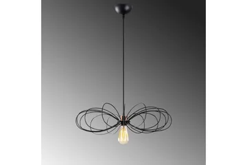 Taklampe Emrith Svart - Svart - Belysning - Innendørsbelysning & Lamper - Taklampe - Kjøkkenlampe & taklampe kjøkken