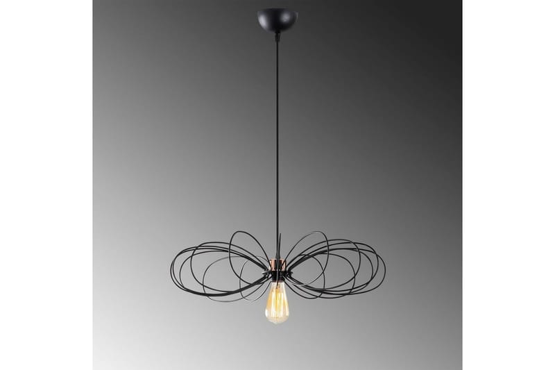 Taklampe Emrith Svart - Svart - Belysning - Innendørsbelysning & Lamper - Taklampe - Kjøkkenlampe & taklampe kjøkken