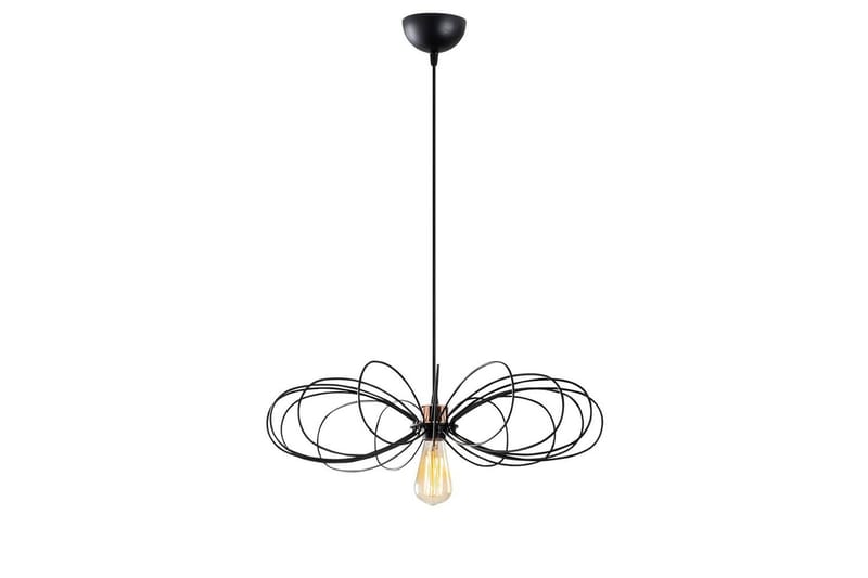 Taklampe Emrith Svart - Svart - Belysning - Innendørsbelysning & Lamper - Taklampe - Kjøkkenlampe & taklampe kjøkken