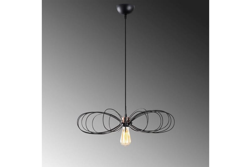 Taklampe Emrith Svart - Svart - Belysning - Innendørsbelysning & Lamper - Taklampe - Kjøkkenlampe & taklampe kjøkken