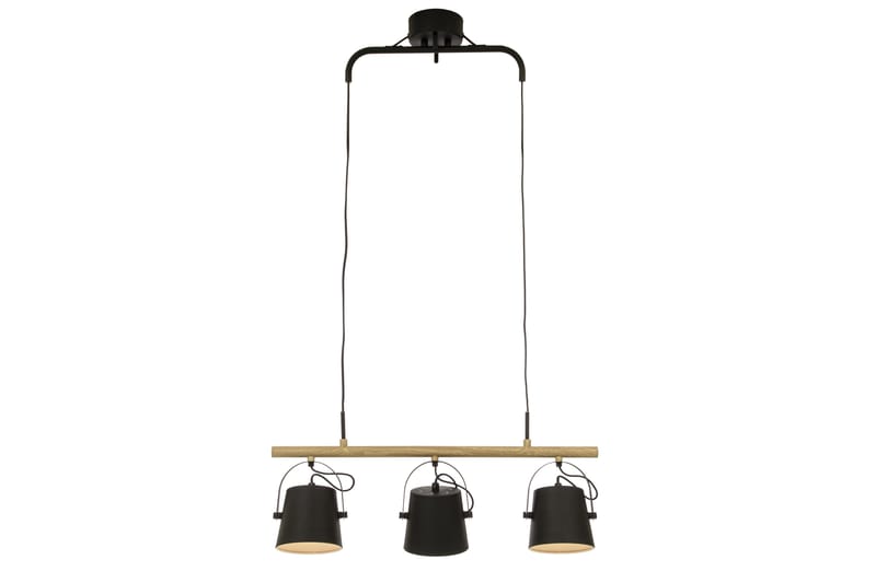 Taklampe Espresso Svart / Naturlig - Lamper gang - Taklampe - Vinduslampe - Pendellamper & Hengelamper - Kjøkkenlampe & taklampe kjøkken - Taklampe stue - Vinduslampe hengende - Taklampe soverom