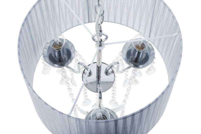 Taklampe Evans 40 cm - Grå - Taklampe soverom - Kjøkkenlampe & taklampe kjøkken - Lamper gang - Vinduslampe - Pendellamper & Hengelamper - Taklampe stue - Vinduslampe hengende - Taklampe