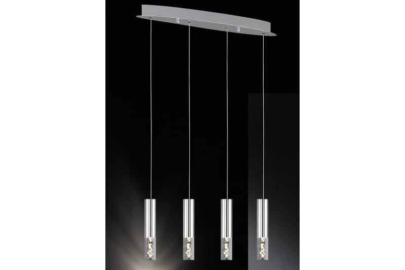 Taklampe Eveline 4L - Krom - Taklampe soverom - Kjøkkenlampe & taklampe kjøkken - Lamper gang - Vinduslampe - Pendellamper & Hengelamper - Taklampe stue - Vinduslampe hengende - Taklampe