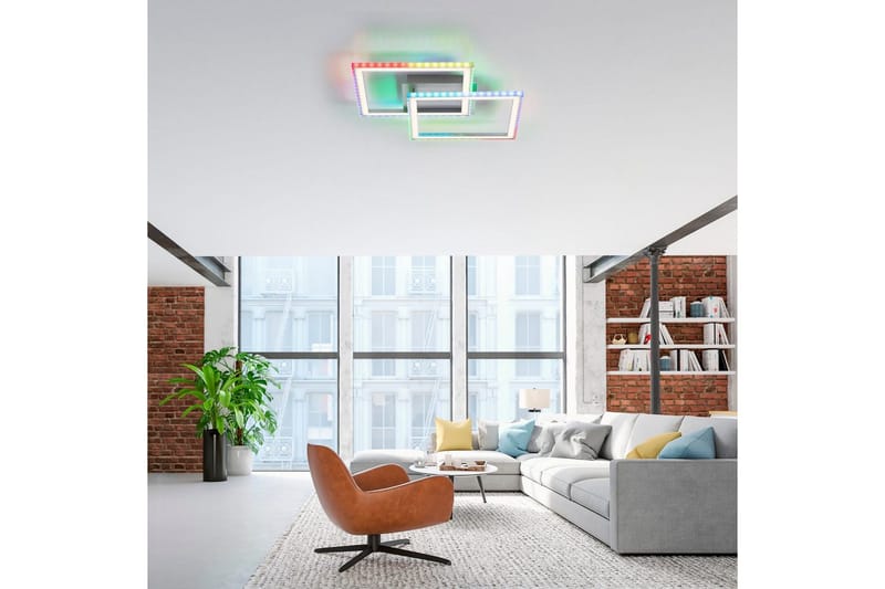 Taklampe Felix - 44,5x6,4x44,5 cm - Belysning - Innendørsbelysning & Lamper - Taklampe - Takplafond