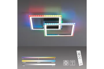 Taklampe Felix - 44,5x6,4x44,5 cm - Belysning - Innendørsbelysning & Lamper - Taklampe - Takplafond