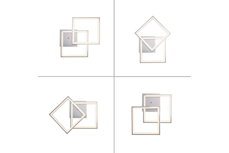 Taklampe Felix - 44,5x6,4x44,5 cm - Belysning - Innendørsbelysning & Lamper - Taklampe - Takplafond