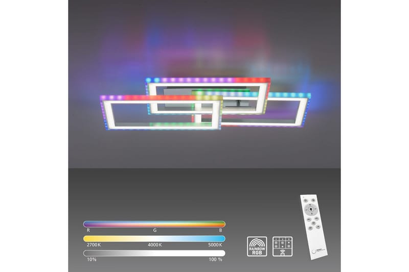 Taklampe Felix - 56x8,4x54 cm - Belysning - Innendørsbelysning & Lamper - Taklampe - Takplafond