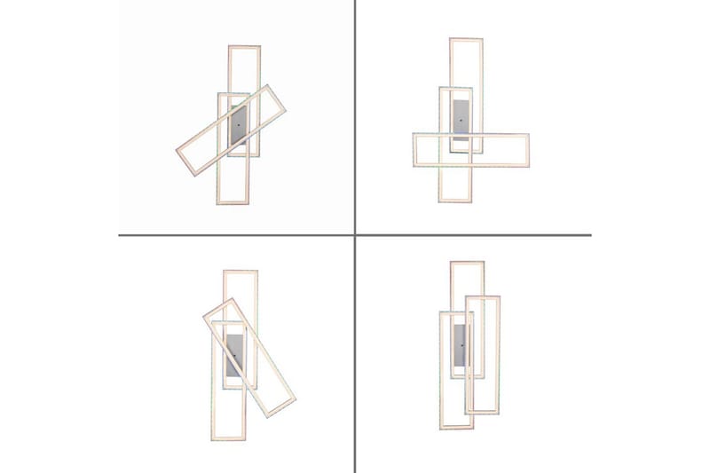 Taklampe Felix - 71x6,9x101,2 cm - Belysning - Innendørsbelysning & Lamper - Taklampe - Takplafond