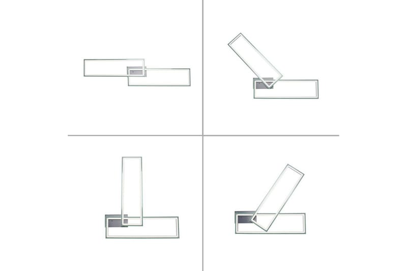 Taklampe Felix - 72x6,4x121 cm - Belysning - Innendørsbelysning & Lamper - Taklampe - Takplafond