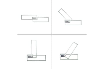 Taklampe Felix - 72x6,4x121 cm - Belysning - Innendørsbelysning & Lamper - Taklampe - Takplafond