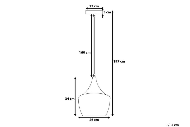 Taklampe Fraser 26 cm - Svart - Taklampe soverom - Kjøkkenlampe & taklampe kjøkken - Lamper gang - Vinduslampe - Pendellamper & Hengelamper - Taklampe stue - Vinduslampe hengende - Taklampe