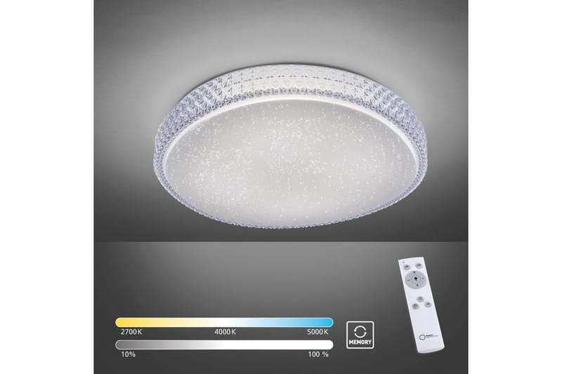 Taklampe Frida - 60x11x60 cm - Belysning - Innendørsbelysning & Lamper - Taklampe - Takplafond