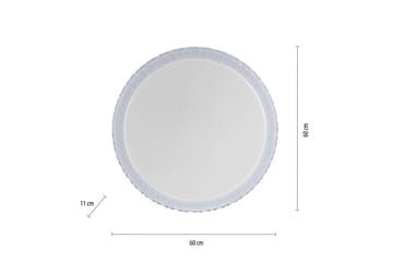 Taklampe Frida - 60x11x60 cm - Belysning - Innendørsbelysning & Lamper - Taklampe - Takplafond