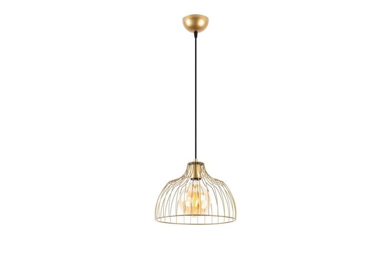 Taklampe Gertie Skinnende Gull - Gull - Belysning - Innendørsbelysning & Lamper - Taklampe - Kjøkkenlampe & taklampe kjøkken