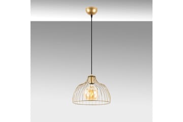 Taklampe Gertie Skinnende Gull - Gull - Belysning - Innendørsbelysning & Lamper - Taklampe - Kjøkkenlampe & taklampe kjøkken