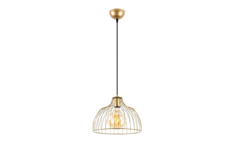 Taklampe Gertie Skinnende Gull, Gull