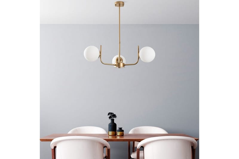 Taklampe Gevir Gull - Gull - Belysning - Innendørsbelysning & Lamper - Taklampe - Kjøkkenlampe & taklampe kjøkken