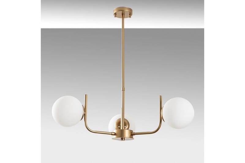 Taklampe Gevir Gull - Gull - Belysning - Innendørsbelysning & Lamper - Taklampe - Kjøkkenlampe & taklampe kjøkken