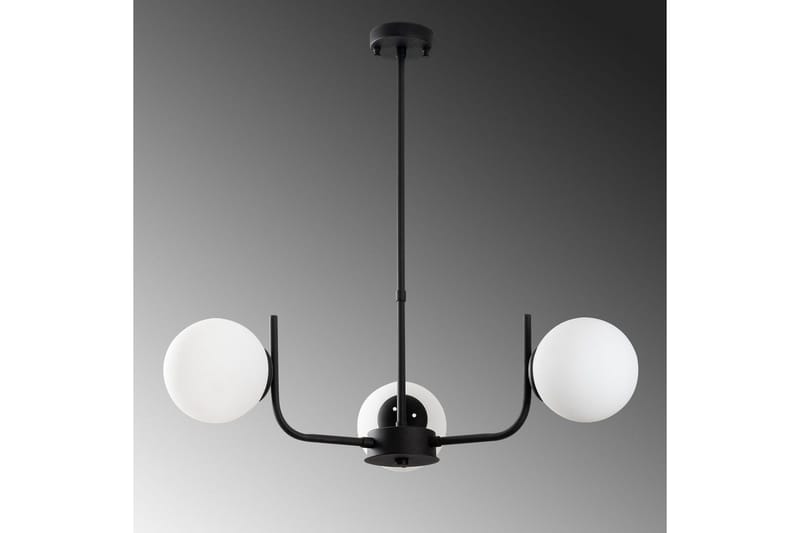 Taklampe Gevir Svart - Svart - Belysning - Innendørsbelysning & Lamper - Taklampe - Kjøkkenlampe & taklampe kjøkken