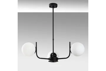 Taklampe Gevir Svart - Svart - Belysning - Innendørsbelysning & Lamper - Taklampe - Kjøkkenlampe & taklampe kjøkken