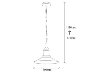 Taklampe Girel Vintage - Kobber - Belysning - Innendørsbelysning & Lamper - Taklampe - Kjøkkenlampe & taklampe kjøkken