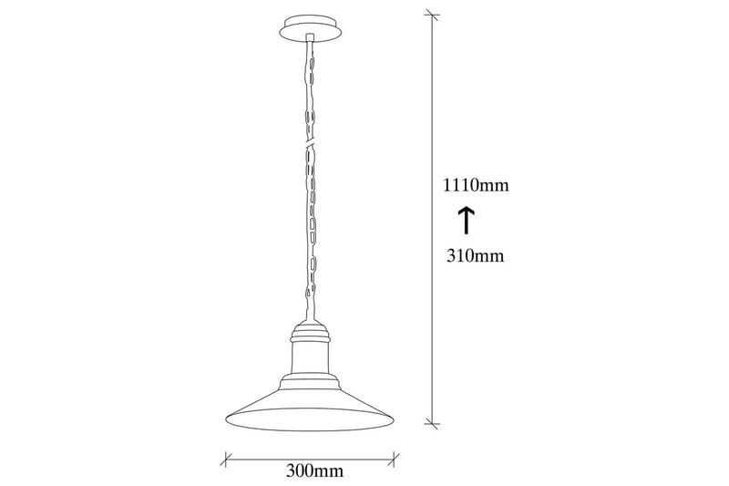 Taklampe Girel Vintage - Kobber - Belysning - Innendørsbelysning & Lamper - Taklampe - Kjøkkenlampe & taklampe kjøkken
