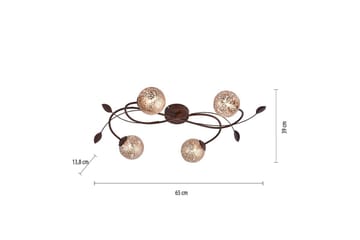 Taklampe Greta - 39x13,8x65 cm - Belysning - Innendørsbelysning & Lamper - Taklampe - Takplafond