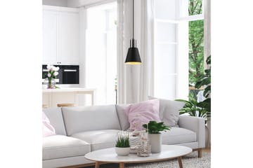 Taklampe Gullis svart / nikkel - Svart - Belysning - Innendørsbelysning & Lamper - Taklampe - Kjøkkenlampe & taklampe kjøkken