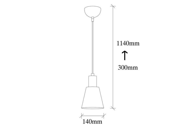 Taklampe Gullis svart / nikkel - Svart - Belysning - Innendørsbelysning & Lamper - Taklampe - Kjøkkenlampe & taklampe kjøkken
