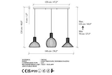 Taklampe Halven Gull - Gull - Belysning - Innendørsbelysning & Lamper - Taklampe - Kjøkkenlampe & taklampe kjøkken