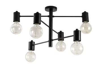 Taklampe Hexa Svart - Belysning - Innendørsbelysning & Lamper - Taklampe - Takplafond