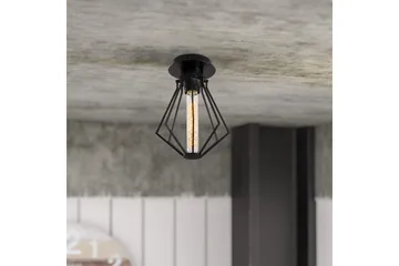 Taklampe Hillmere Svart - Svart - Belysning - Innendørsbelysning & Lamper - Taklampe - Kjøkkenlampe & taklampe kjøkken