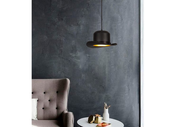 Taklampe Hukle Svart - Svart - Belysning - Innendørsbelysning & Lamper - Taklampe - Kjøkkenlampe & taklampe kjøkken