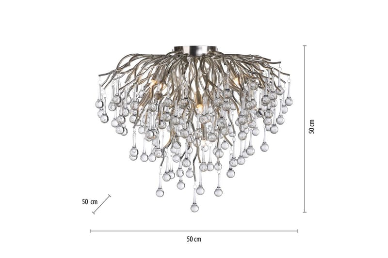Taklampe Icicle - 50x50x50 cm - Belysning - Innendørsbelysning & Lamper - Taklampe - Takplafond