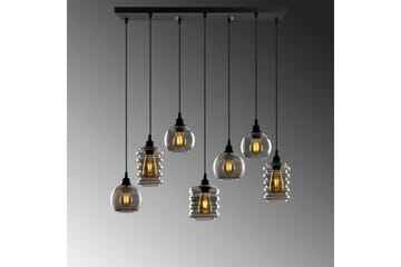 Taklampe Ilena Fume - Antrasitt - Belysning - Innendørsbelysning & Lamper - Taklampe - Kjøkkenlampe & taklampe kjøkken