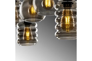 Taklampe Ilena Fume - Antrasitt - Belysning - Innendørsbelysning & Lamper - Taklampe - Kjøkkenlampe & taklampe kjøkken