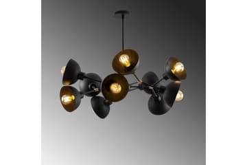 Taklampe Ilmare Moonza Svart - Svart - Belysning - Innendørsbelysning & Lamper - Taklampe - Kjøkkenlampe & taklampe kjøkken