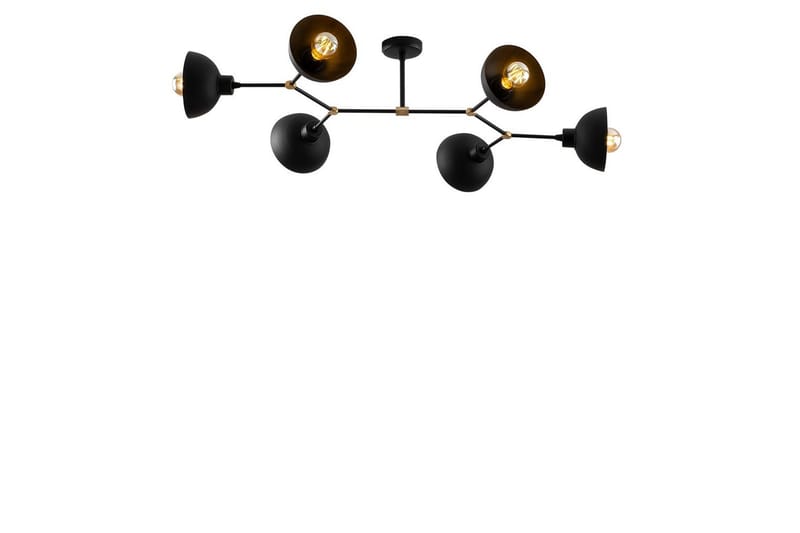 Taklampe Ilmare Svart - Svart - Belysning - Innendørsbelysning & Lamper - Taklampe - Kjøkkenlampe & taklampe kjøkken