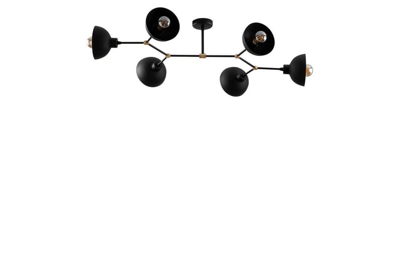 Taklampe Ilmare Svart - Svart - Belysning - Innendørsbelysning & Lamper - Taklampe - Kjøkkenlampe & taklampe kjøkken